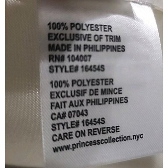 Princess Collection White And Red Gorgeous Dress, Special Occasion s- 18m Pearl - Picture 14 of 16